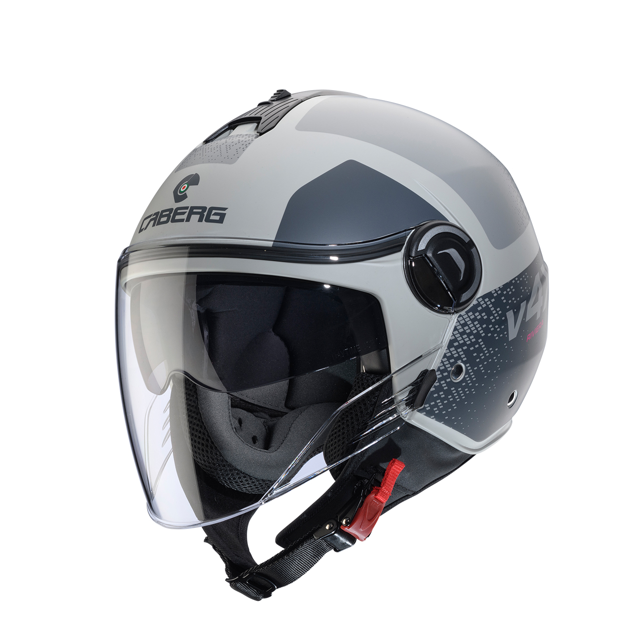 CABERG KASK JET RIVIERA V4X ALPHA PIASKO/SZAR/MAT