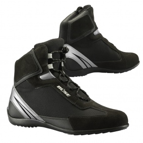 BUSE Buty motocyklowe B50 czarne/srebne