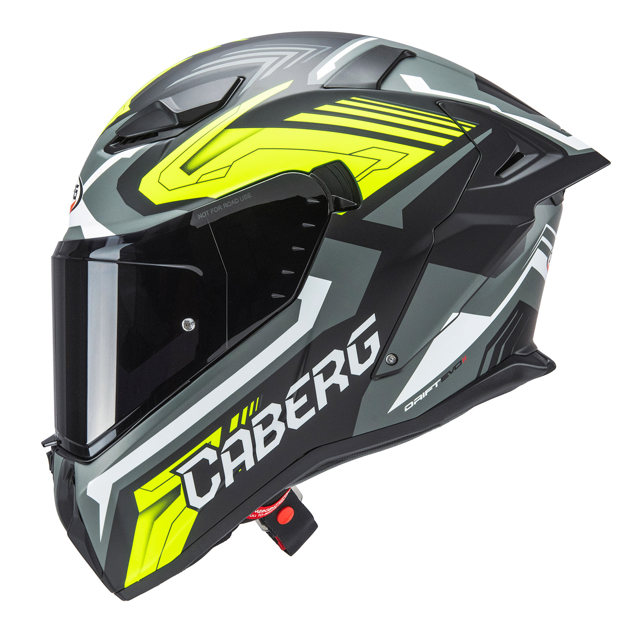 CABERG KASK INTEGRALNY DRIFT EVO II JA CZ/SZ/ŻÓ FL