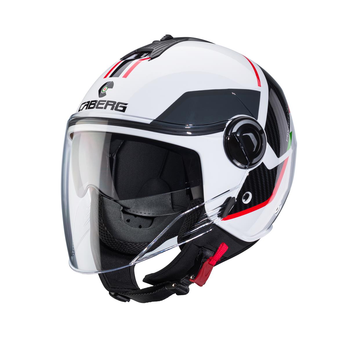 CABERG KASK OTWARTY JET Z BLENDĄ RIVIERA V4X ITALI