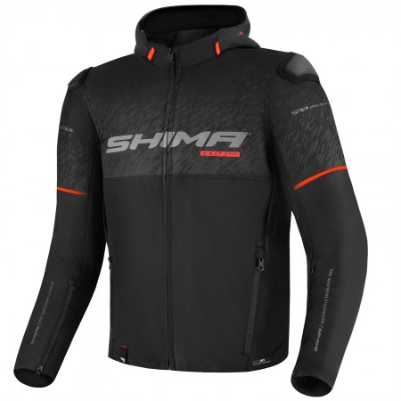 SHIMA KURTKA MOTOCYKLOWA WODOOD DRIFT+ MEN BLACK