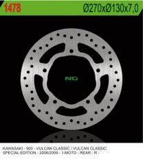 NG1478 TARCZA HAMULCOWA TYŁ KAWASAKI VN 900