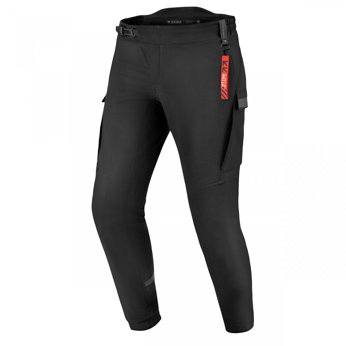 SHIMA JOGGERY MOTOCYKLOWE AKIRA PNT BLACK
