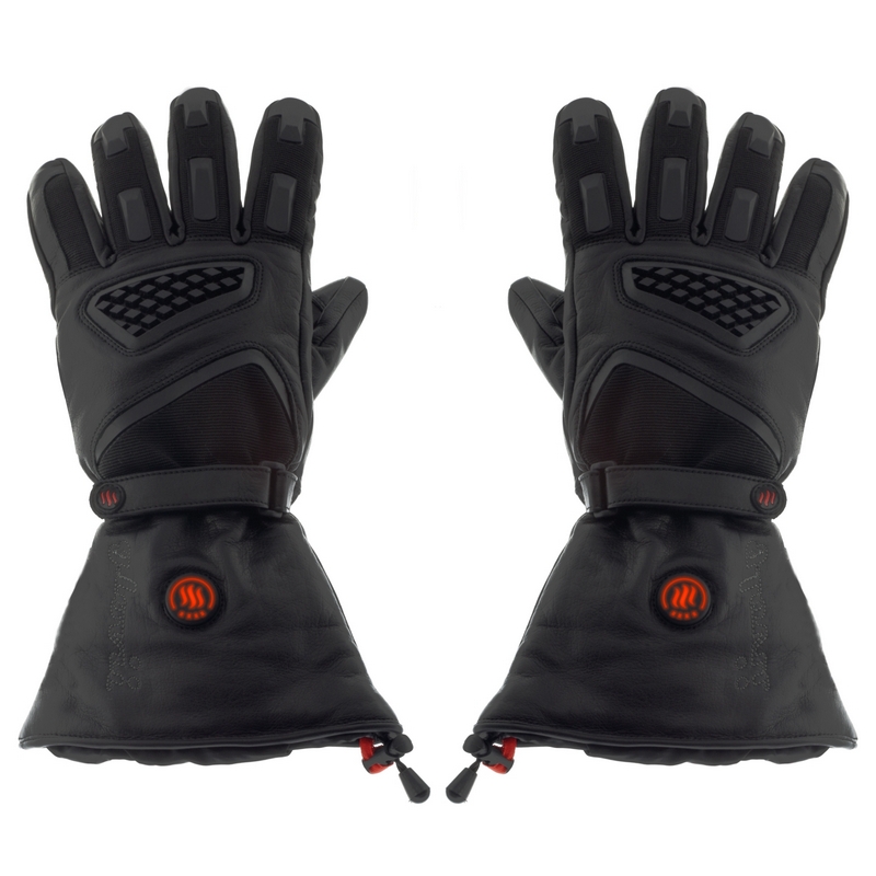 GLOVII GS1 ogrzewane rękawice motocyklowe z bater.