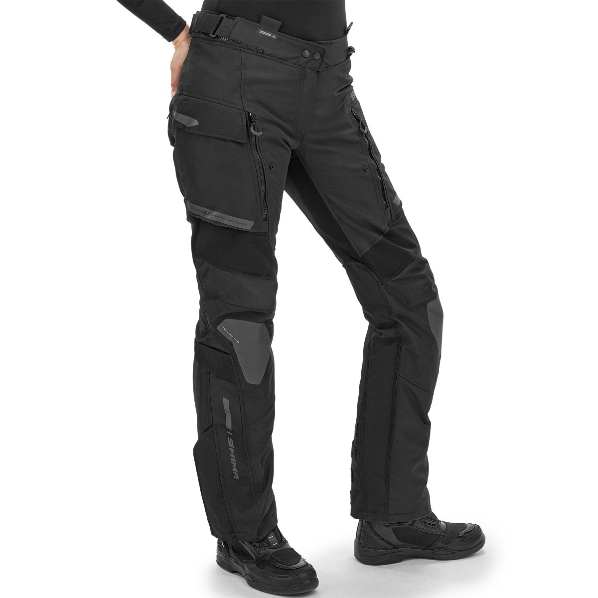 SHIMA SPODNIE MOTOCYKLOWE DUNE LADY PNT BLACK