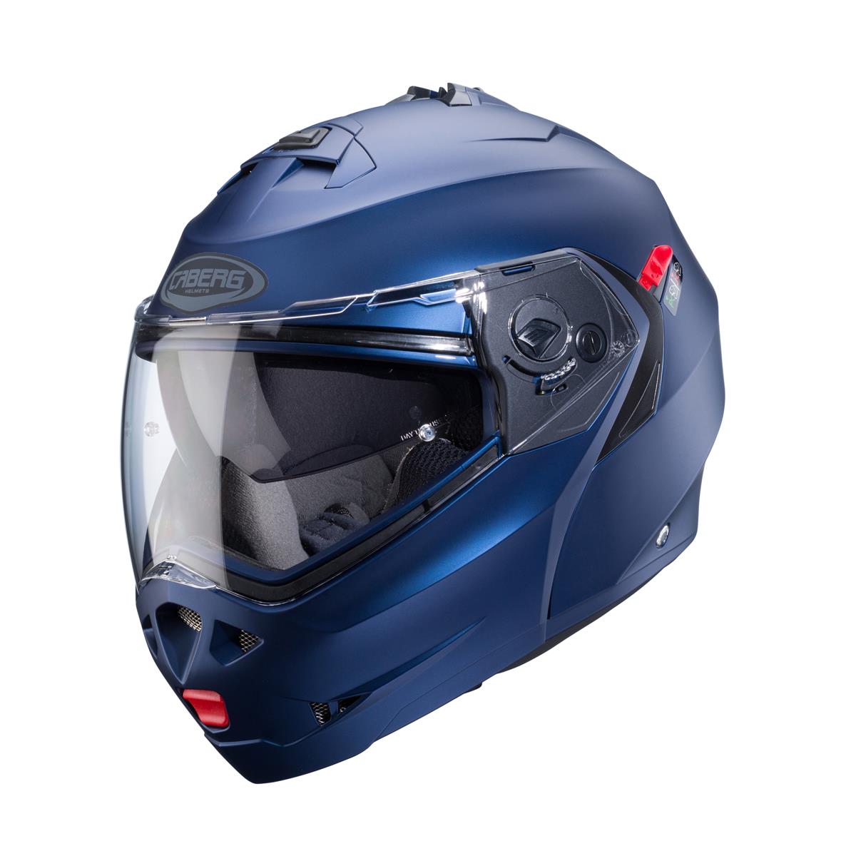 CABERG KASK SZCZĘKOWY FLIP-UP DUKE X NIEBIESKI MAT