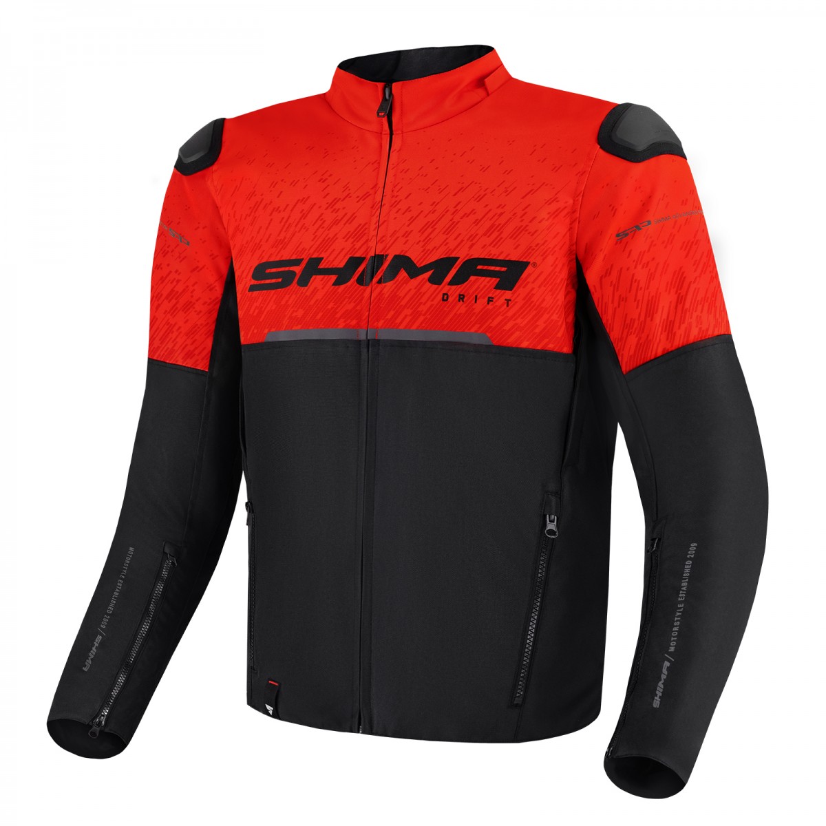 SHIMA KURTKA MOTOCYKLOWA DRIFT MEN RED