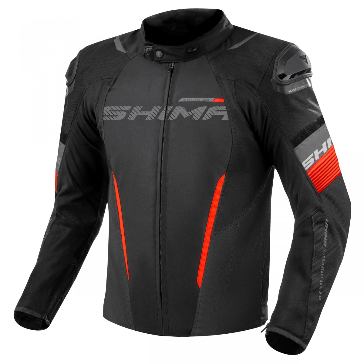 SHIMA KURTKA MOTOCYKLOWA SOLID 2.0 MEN JKT RED