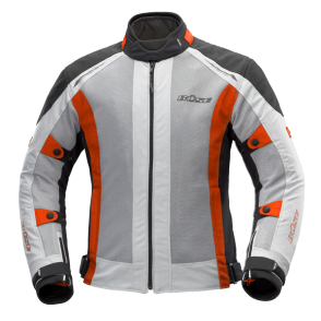 BUSE Kurtka motocyklowa Summer Flash szaro-czerwon