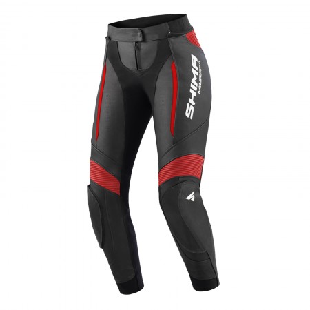 SHIMA SPODNIE MOTOCYKLOWE MIURA 2.0 PANTS BLK/RED