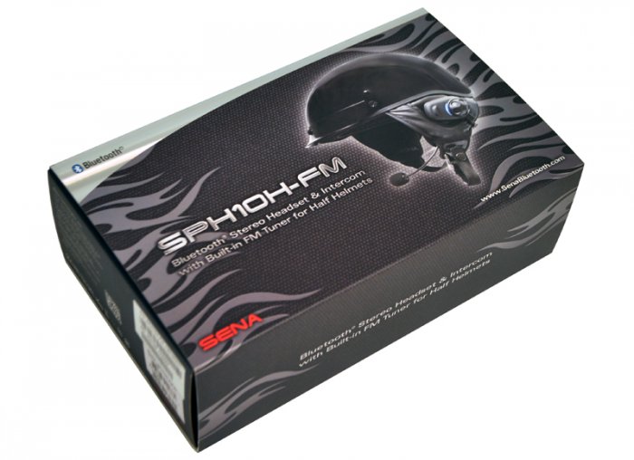 SENA INTERCOM SPH10H BLUETOOTH 3.0 DO 700 Z RADIEM FM