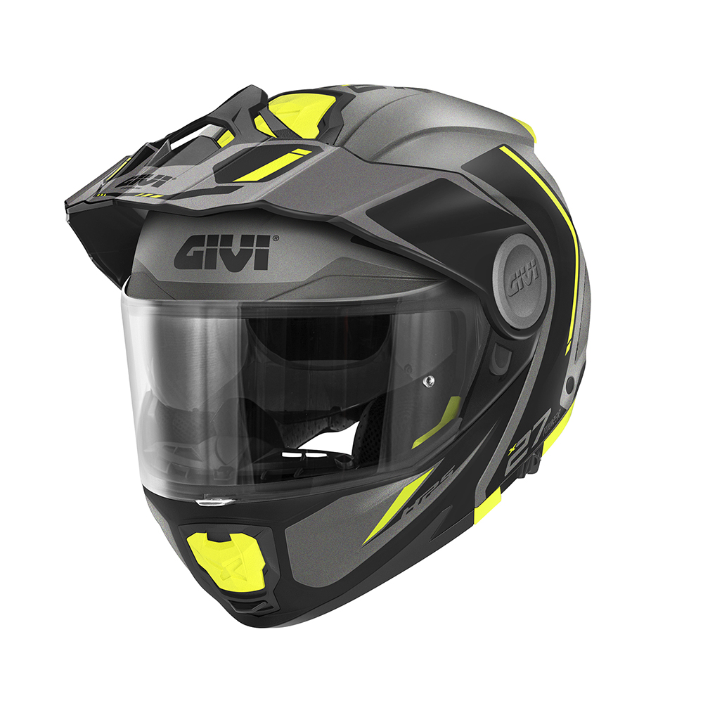 GIVI KASK X.27 TOURER SZCZĘKOWY Z BLĘDĄ DASZKIEM