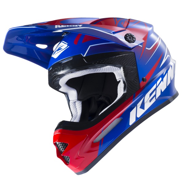 KENNY KASK TRACK BLUE/RED