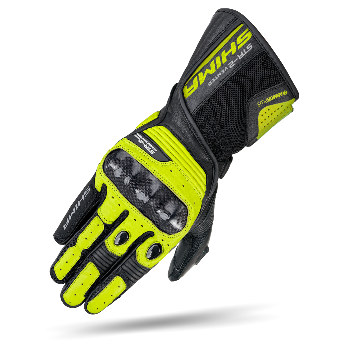 SHIMA RĘKAWICE MOTOCYKLOWE STR-2 VENT GLV FLUO