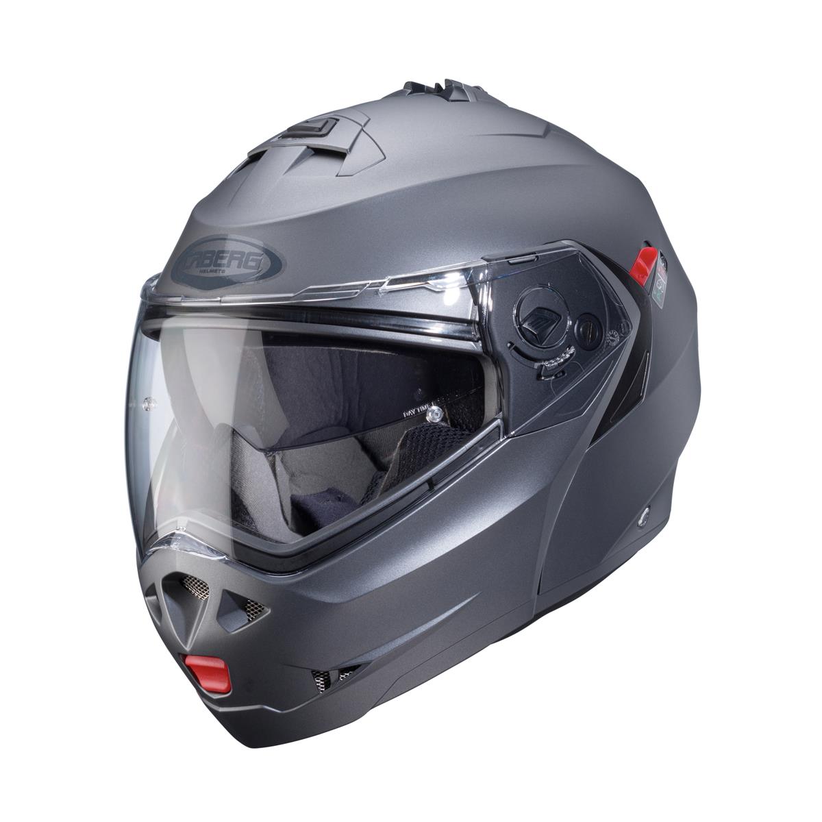 CABERG KASK SZCZĘKOWY FLIP-UP DUKE X SZARY MAT