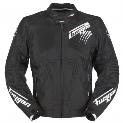 FURYGAN KURTKA MOTOCYKLOWA HURRICANE BLACK-WHITE