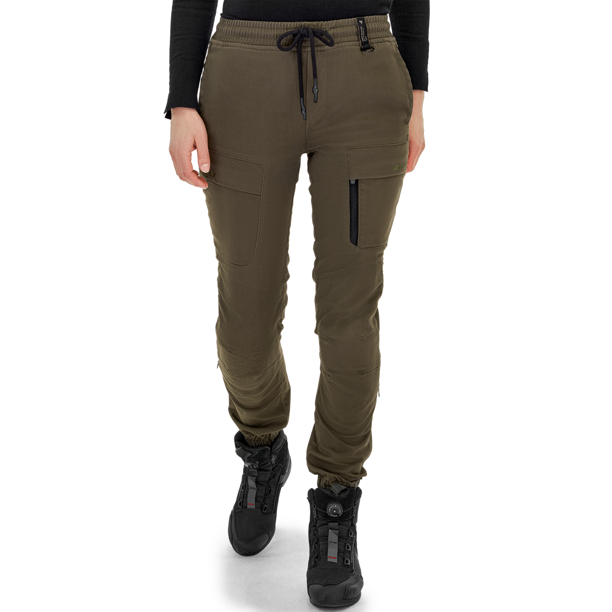 SHIMA SPODNIE MOTOCYKLOWE JOGGSY LADY KHAKI
