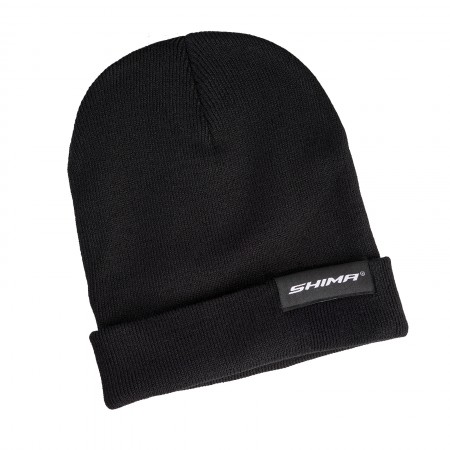 SHIMA CZAPKA CODZIENNA EKSPO_BEANIE_LABEL_BLACK