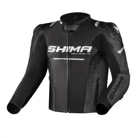 SHIMA KURTKA SKÓRZANA STR 2.0 JKT BLACK