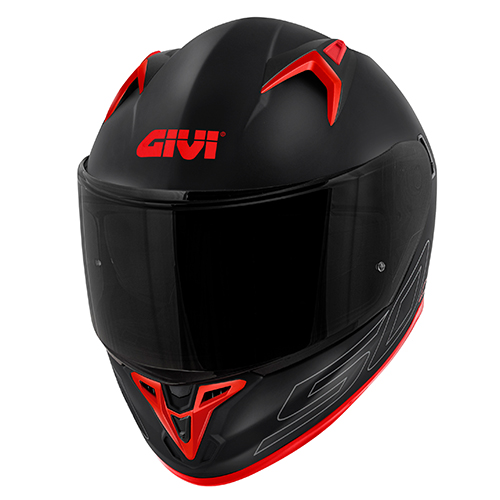 GIVI KASK INTEGRALNY 50.9 SOLID CZARNY MAT Z CZER