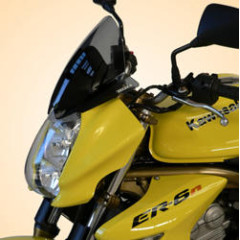 SZYBA BULLSTER KAWASAKI ER-6F 650 czarna BK082SVFN