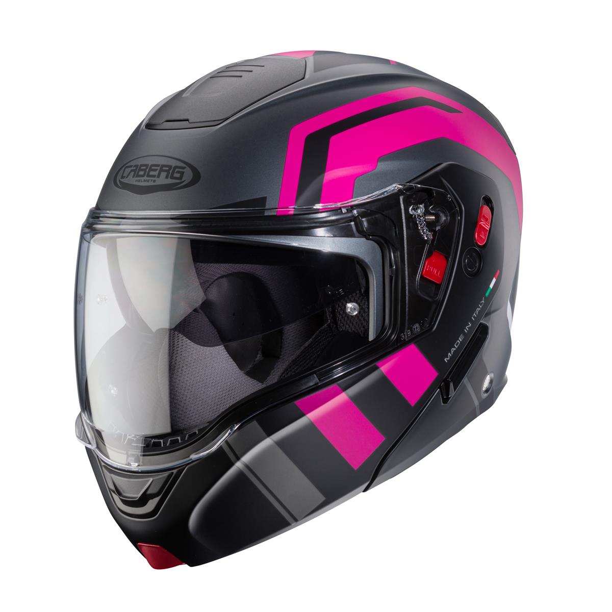 CABERG KASK SZCZĘKOWY FLIP-UP HORUS X SZ MAT/CZ/FU