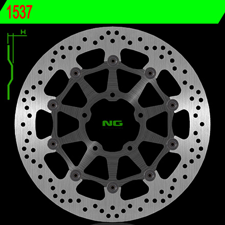 NG1537 TARCZA HAMULCOWA PRZÓD KAWASAKI ZX 10R 16-