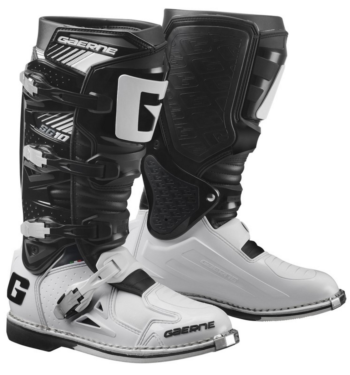 GAERNE BUTY CROSS SG-10 BLACK/WHIT CZARNY/BIAŁY