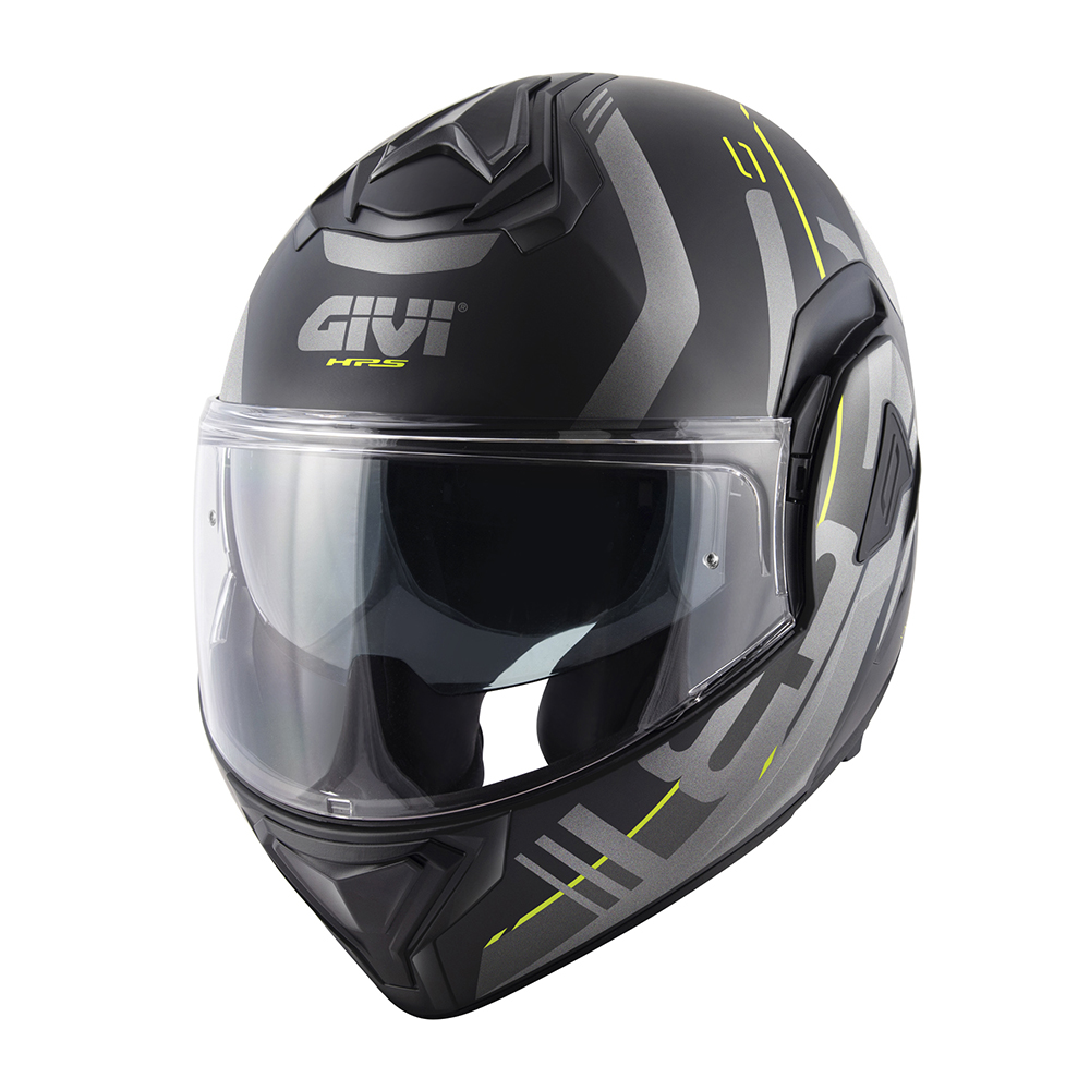 GIVI KASK X.30 PULSAR SZCZĘKOWY Z BLĘDĄ CZARNY/GR