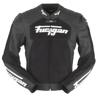 FURYGAN KURTKA MOTOCYKLOWA SPEED MESH BLACK-WHITE