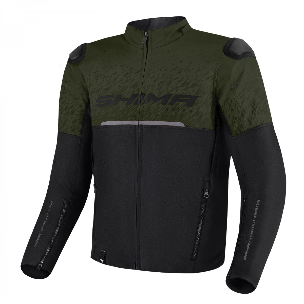 SHIMA KURTKA MOTOCYKLOWA DRIFT MEN KHAKI