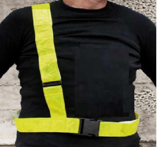 BIKETEC SAFE BELT PAS ODBLASKOWY UNIWERSALNY NA KL
