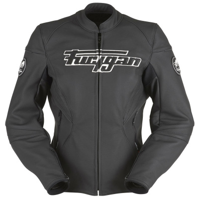 FURYGAN KURTKA MOTOCYK SKÓRZANA KALI BLACK-WHITE