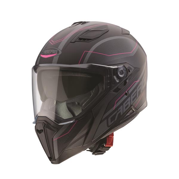 CABERG KASK INTEGRALNY JACKAL SUPRA CZ MAT/ SZ/RÓŻ