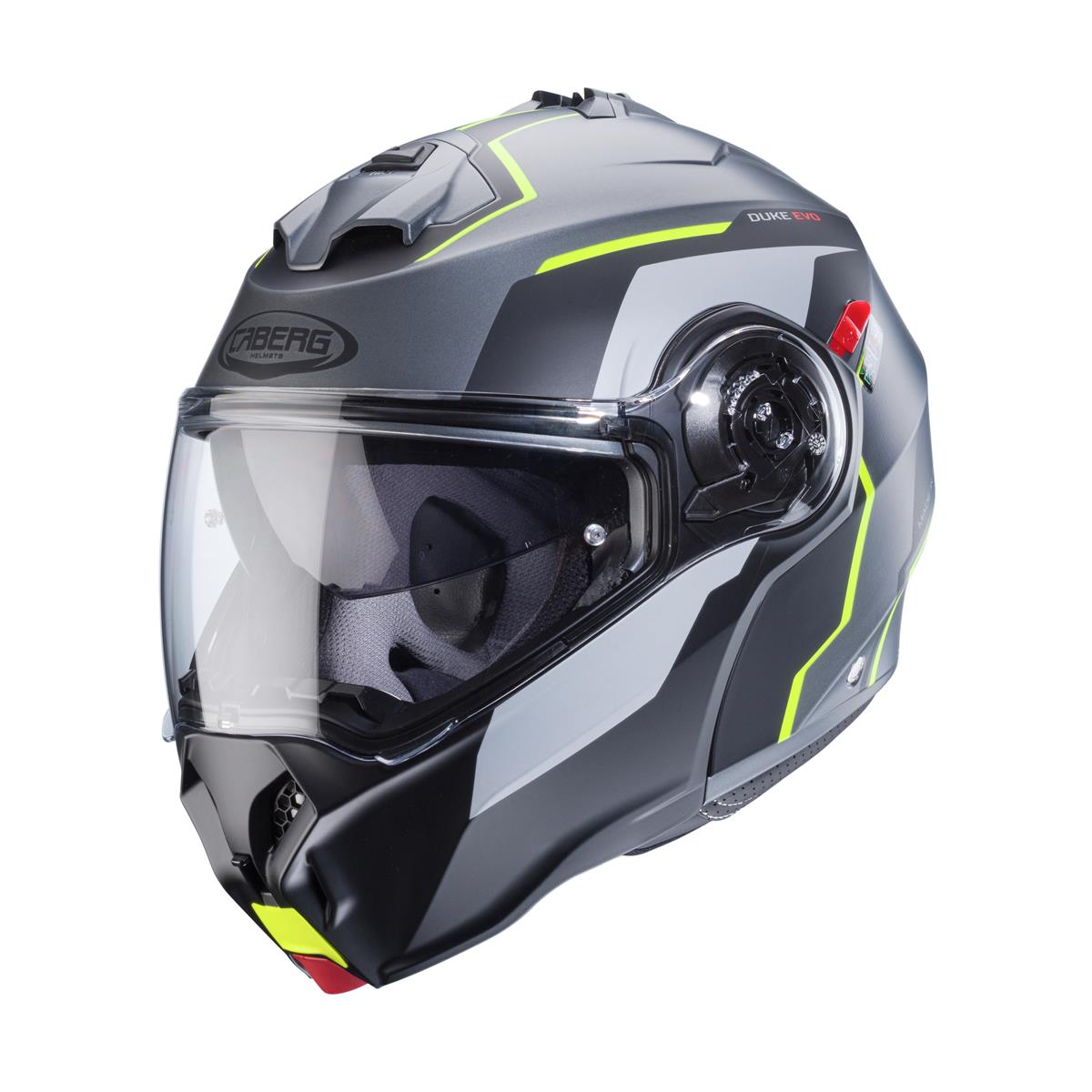CABERG KASK SZCZ FLIP-UP DUKE EVO MOVE SZ MAT/CZ/Ż