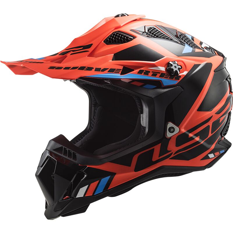 LS2 KASK OFF-ROAD MX700 SUBVERTER EVO STOMP ORA.BL