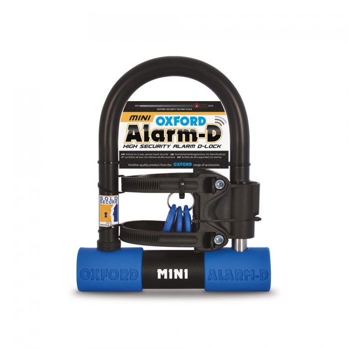 OXFORD BLOKADA D-LOCK Z ALARMEM MODEL ALARM-D