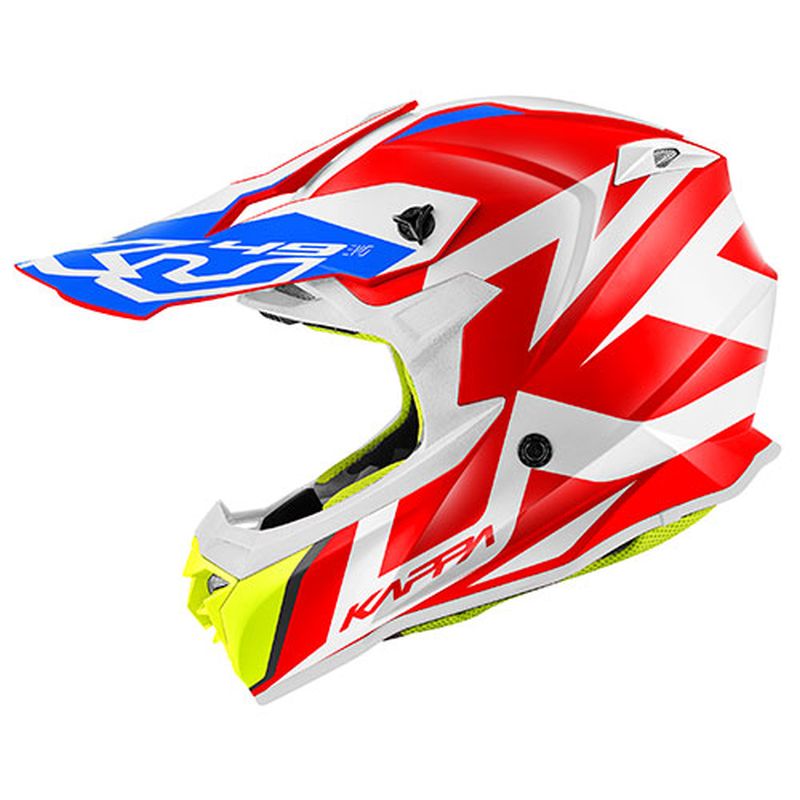 KAPPA KASK OFF-ROAD KV49 EVO GREAT CROSS CZER/BIA