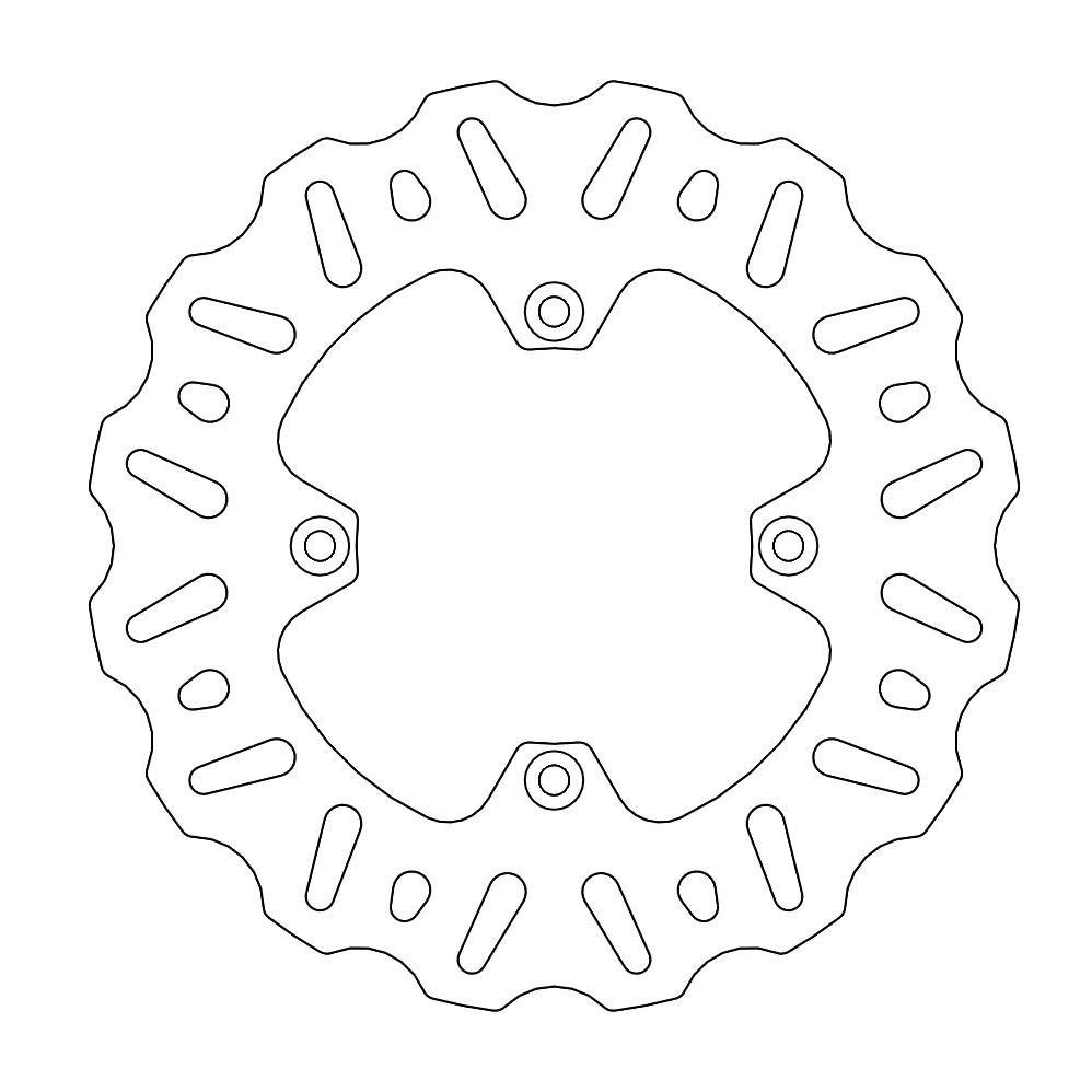 PROX 37.BD23105 TARCZA HAMULCOWA TYŁ SUZUKI RM 85