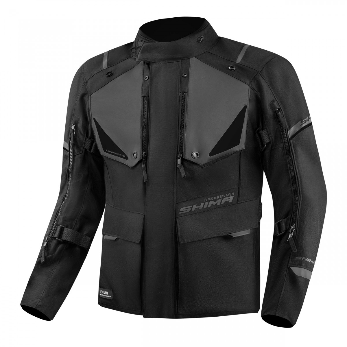 SHIMA KURTKA MOTOCYKLOWA RUNNER MEN JKT BLACK