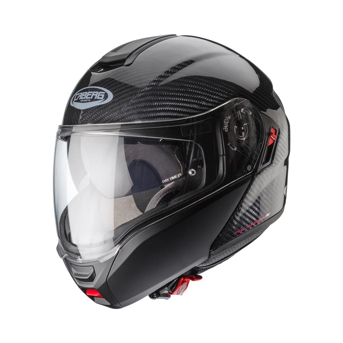 CABERG KASK SZCZĘKOWY FLIP-UP LEVO X CARBON KARBON