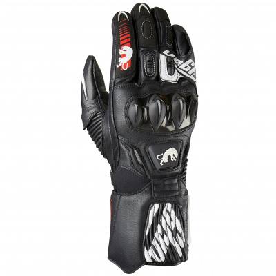 FURYGAN RĘKAWICE MOTOCYKLOWE FIT-R2 BLACK/WHITE
