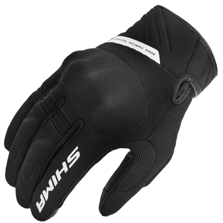 SHIMA RĘKAWICE MOTOCYKLOWE SONIC MEN GLV BLK/WHT