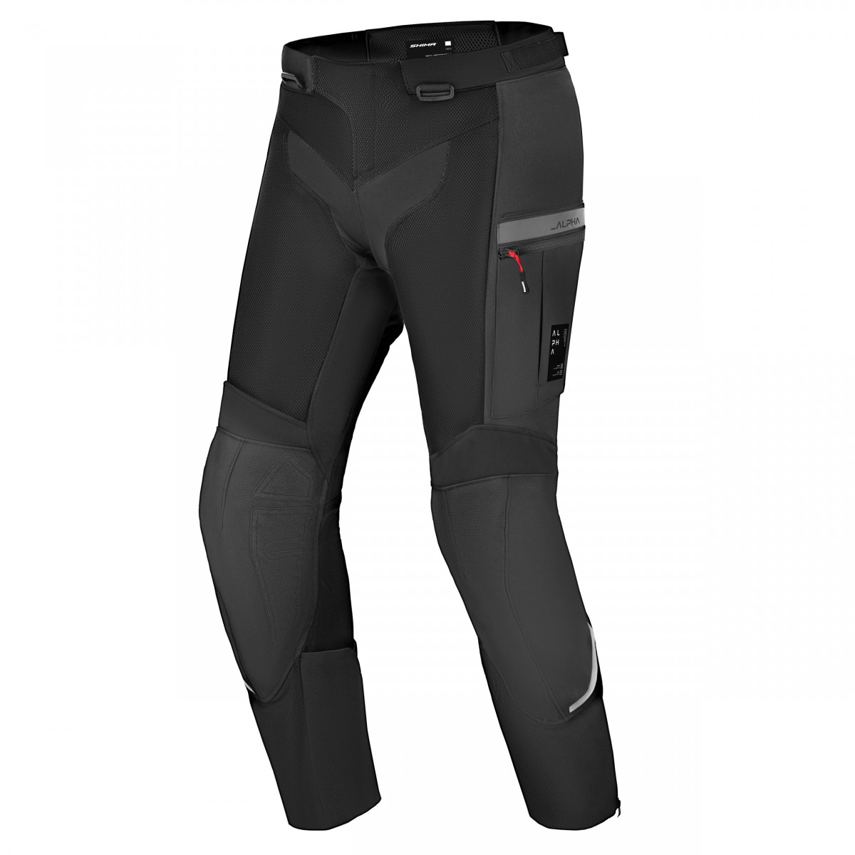 SHIMA SPODNIE MOTOCYKLOWE ALPHA MEN PNT BLACK