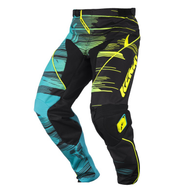 KENNY SPODNIE OFF-ROAD PERFORMANCE AQUA/YELLOW