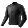 OZONE KURTKA MOTOCYKLOWA SKÓRZANA COLT BLACK