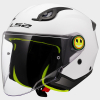 LS2 KASK OTWARTY JUNIOR OF622 FUNNY II SOLID WHITE