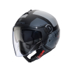 CABERG KASK JET RIVIERA V4X ALPHA CZARNY MAT/SZARY