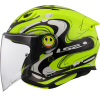LS2 KASK OTWARTY JUNIOR OF622 FUNNY II GLUP YELLOW