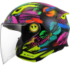 LS2 KASK OTWARTY JUNIOR OF622 FUNNY II JOY BLACK